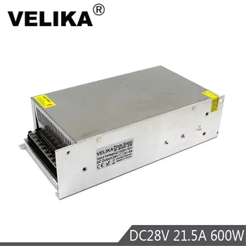 

DC28V Power Supply Driver Transformer 220V 110V AC to DC 28V 21.5A 600W Power supplies for strip lamp Light CCTV 3D Printer CNC