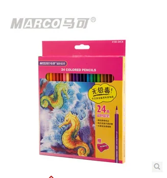 

stedent 24 colors Colored pencils painting Graffiti free shipping