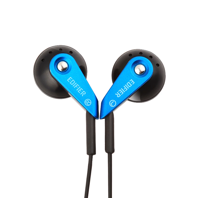 Edifier H185 наушники в ухо шумоизоляция HIFI четкий звук бас гарнитура 3 5 мм Aux для iphone
