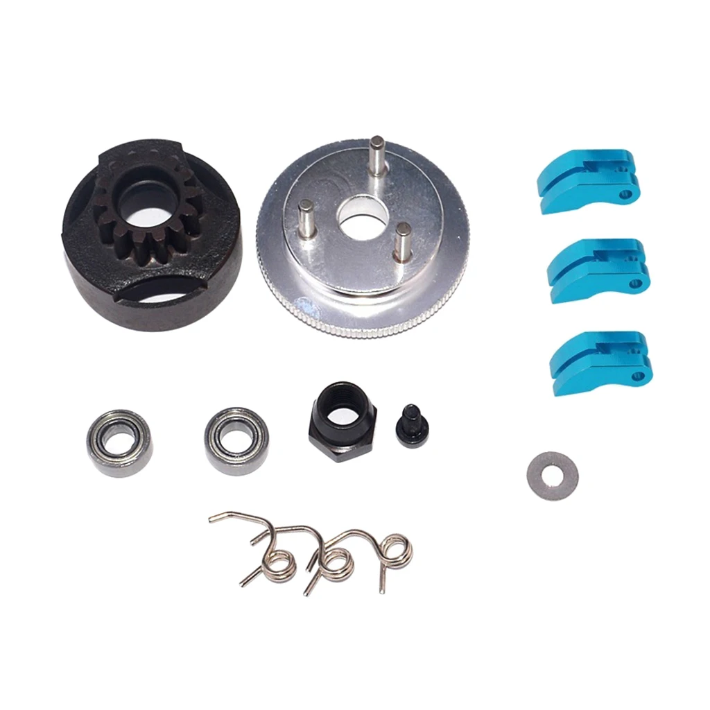 Exhaust Pipe & Flywheel Assembly Clutch for 1/8 HSP Hobao HPI VX RC Car Parts