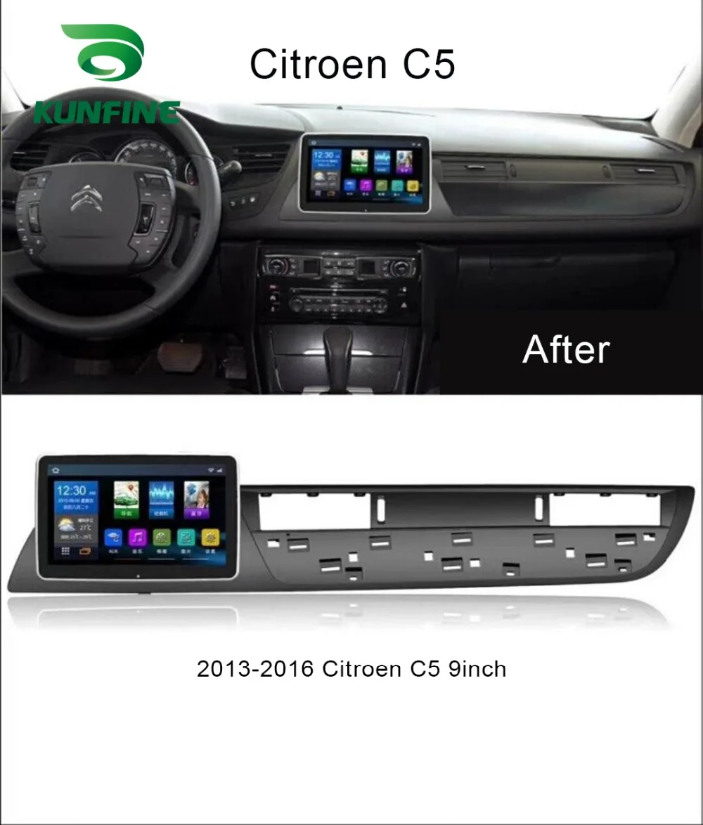 Best Octa Core Android 8.1 4GB RAM 64GM ROM Car DVD GPS Navigation Player Deckless Car Stereo For Citroen C5 2013-2016 Radio 3