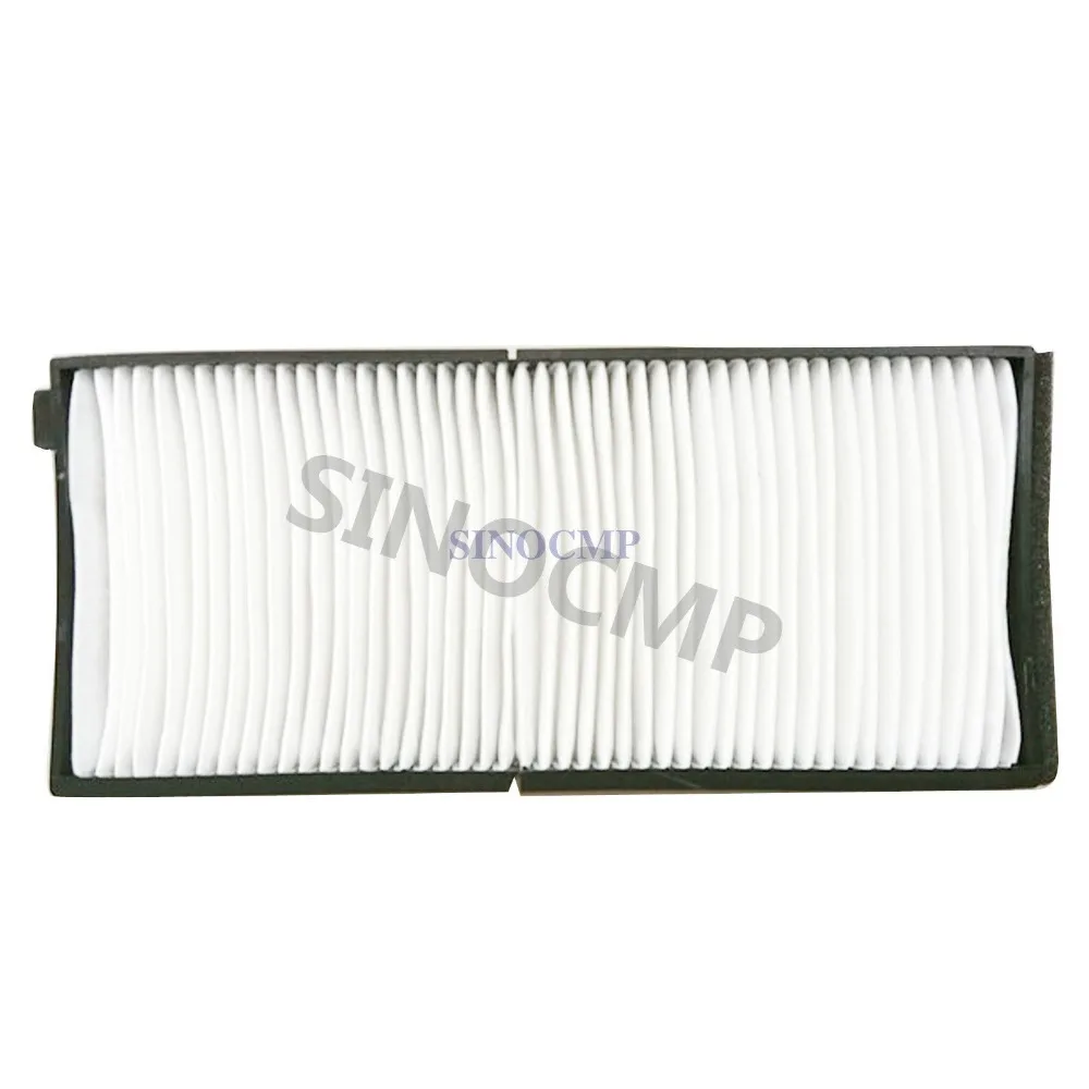 R140LC-9 R160LC-9 Cabin Air Panel Filter 12E1-3500 11Q6-90510 (Length: 242 mm Width: 105 Height: 20 mm) for Hyundai |