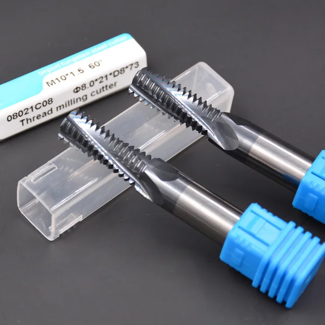 Buy Beable tools thread mill cutter M10*1.5*21*72 Flute metal end mill thread