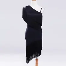 Платье для латинских танцев для взрослых/женщин, женская юбка для танцев ча-ча/Румба/Самба/Танго/бальных танцев