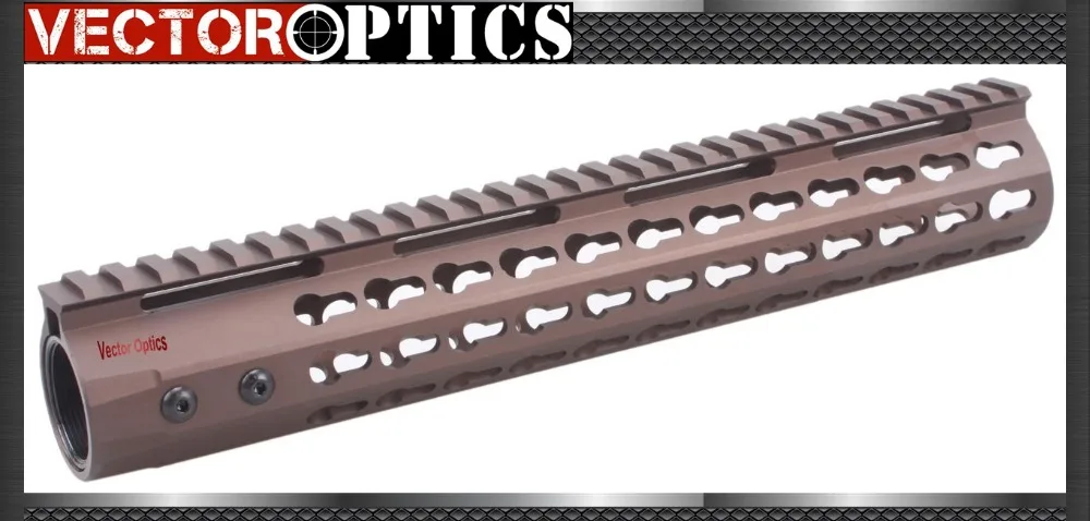 Вектор Оптика GEN 3 KeyMod тонкий 12 дюймов винтовка тактическая бесплатная поплавок