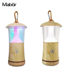 

Mabor Mini USB Charging LED Room Bedside Table Lamp Hanging Night Light Wood Grain DC5V Touch Projector Lamp Night Light