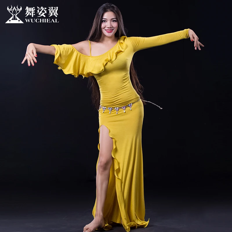 Танец живота, костюмы для танца живота, женское платье, Wuchieal, Брендовые костюмы для восточных танцев QC2638 - Цвет: see chart