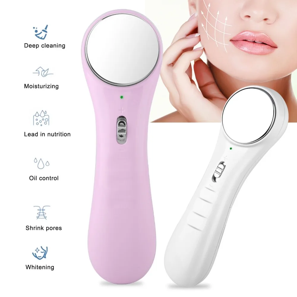

Electric Anti-aging Handheld Ultrasonic Ion Face Beauty Machine Face Clean Lifting Massager Skin Care Wrinkle Removal Skin Lift