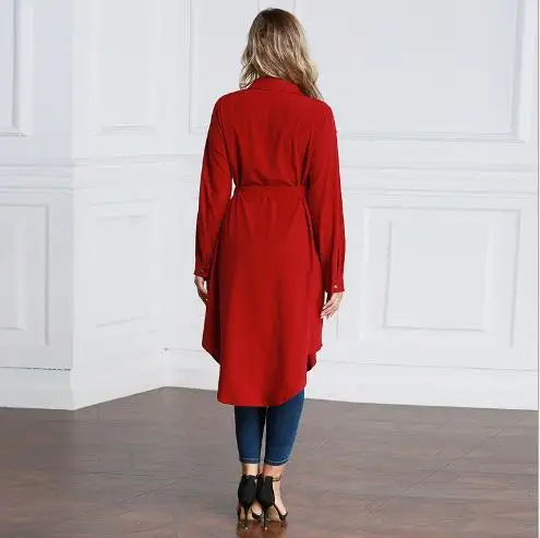 Женские топы платье рубашка мусульманская блузка Abaya Robe свободный стиль туника