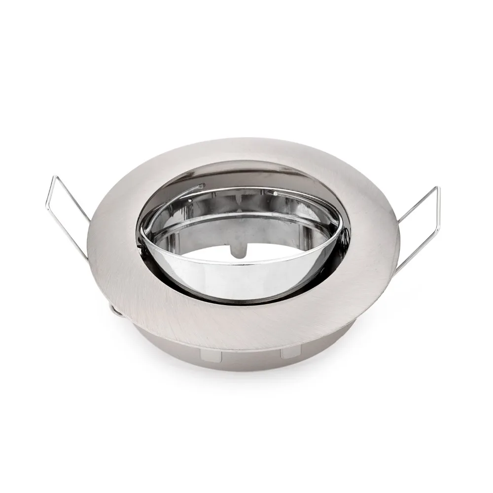 

White Round Recessed Spotlight Halogen Incl Base 230V GU10 LED Spotlight Frame Light Fixture