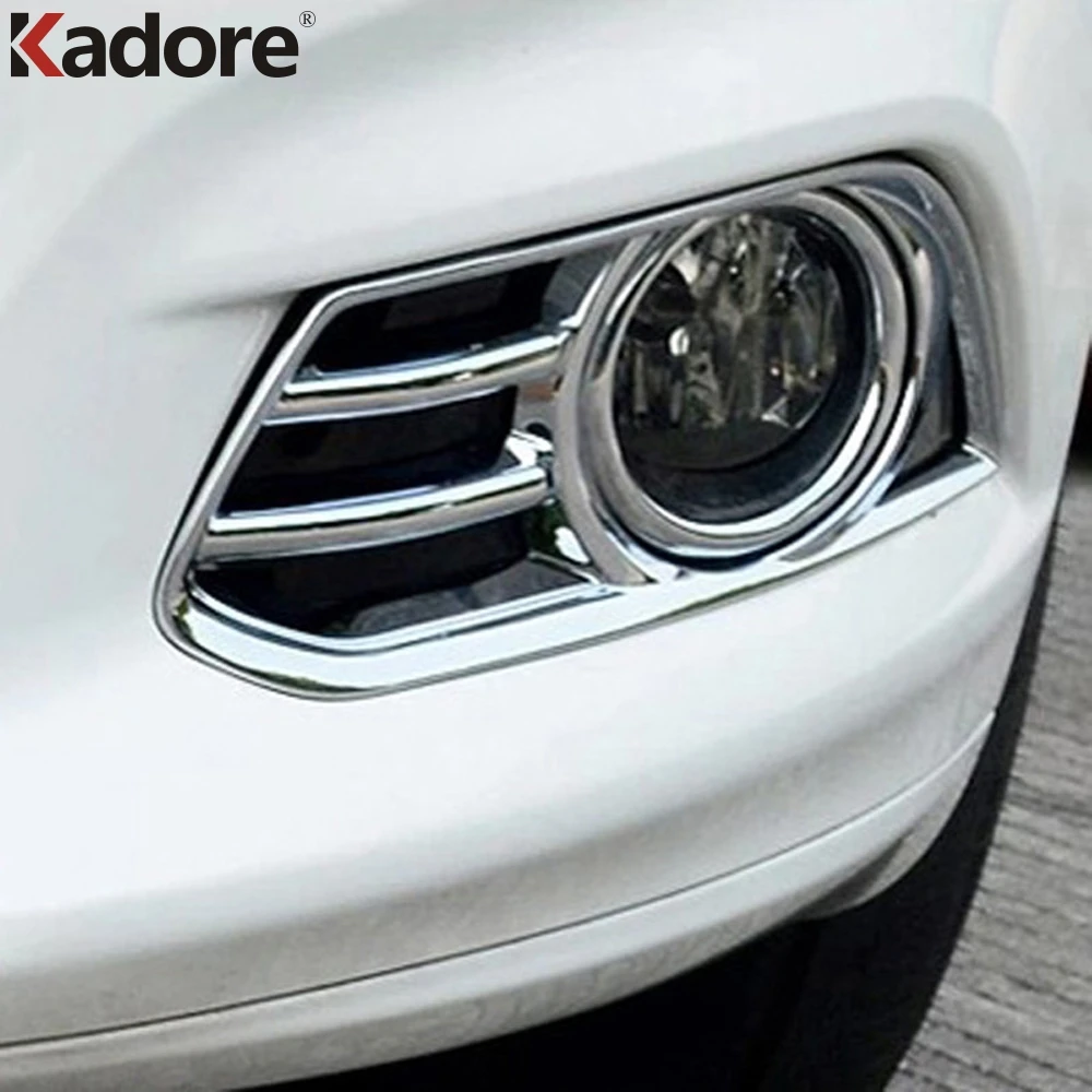 

For Ford Fusion Contour 2013 2014 ABS Chrome Front Foglight Fog Light Cover Trim Car Protect Exterior Accessories Car Sticker