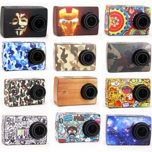 For xiaomi  4K xiaoyi 2 sport camera sticker skin protector case xiao yi accessories cam