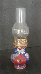 7.88 дюймов/древней китайской медь перегородчатой сбора керосиновые лампы