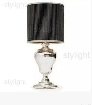 Конструкция настольной лампы творческой трофей тумбочка свет современный упрощенный дизайн гостиной спальня бюро свет маленький размер