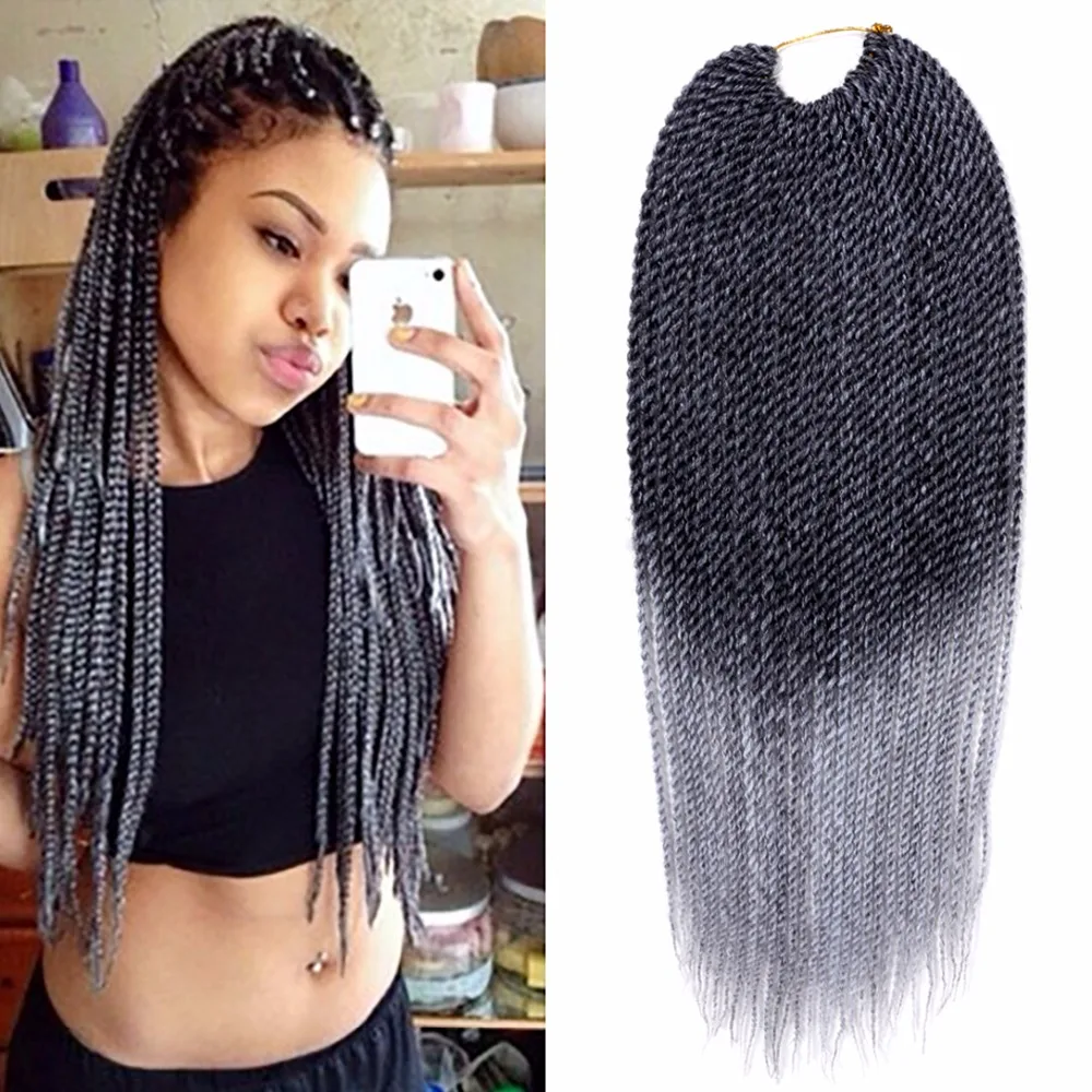Wtb Small Senegalese Twist Crochet Braids Hairstyle 30roots Pack