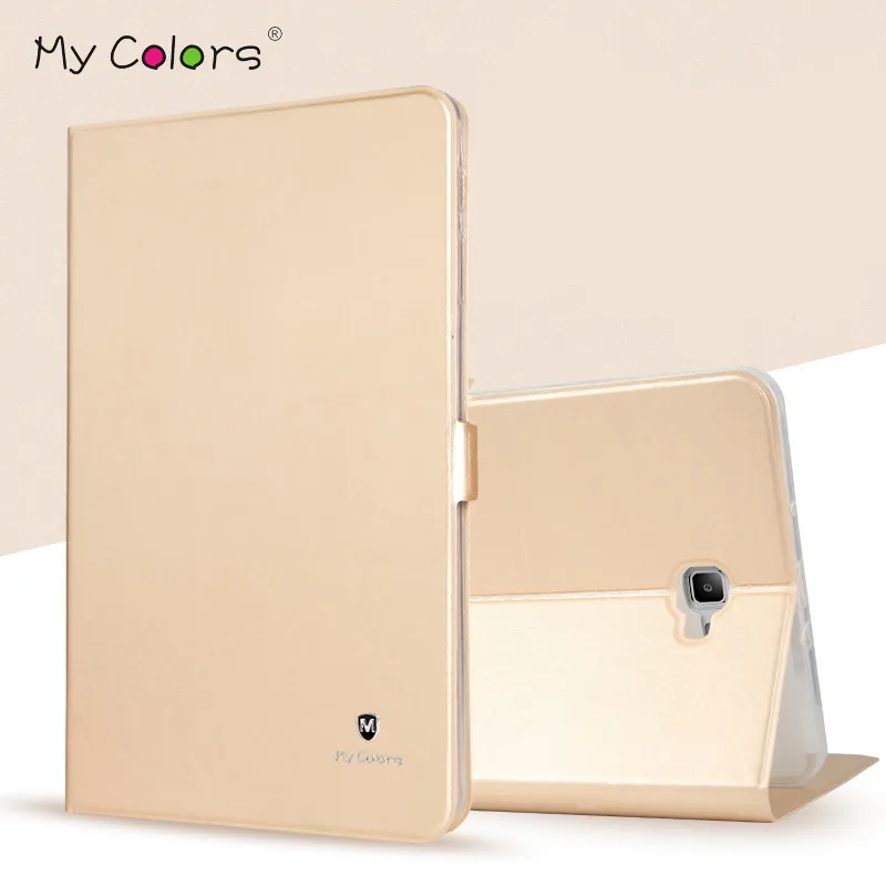 Ультратонкий чехол для Samsung Galaxy Tab A 10 1 2016 T585 T580 умный из искусственной кожи мягкий