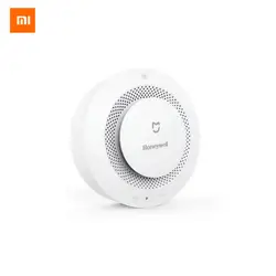 Xiaomi Mijia Honeywell детектор пожарной сигнализации звуковой и световой сигнализации работать с шлюз удаленных Notication Mihome приложение Управление