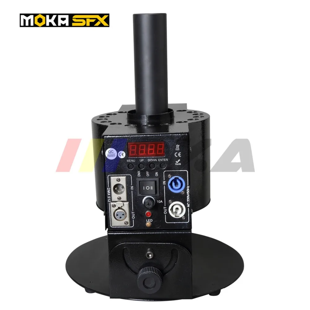 

2pcs/lot fly case packing 18pcs*3W LED CO2 Cannon DMX512 CO2 Fog Machine Jet With 6Meter Hose dj Controller CO2 Machine 90V-240V