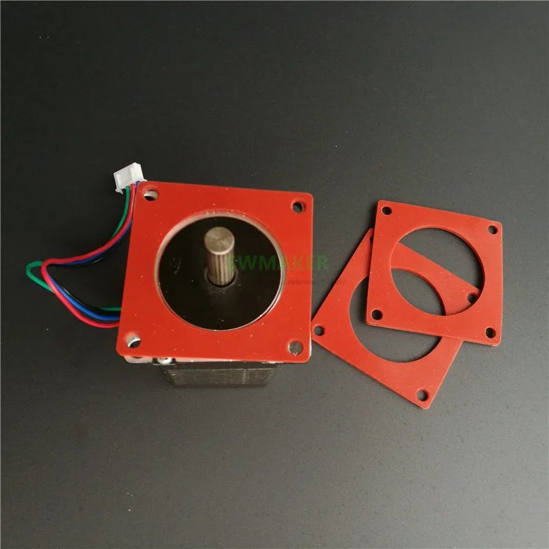 1 шт. NEMA 17/23 оранжевый шаговый двигатель силиконовый резиновый амортизатор вибрации амортизатор для ЧПУ Creatity TEVO Prusa I3 3D принтер