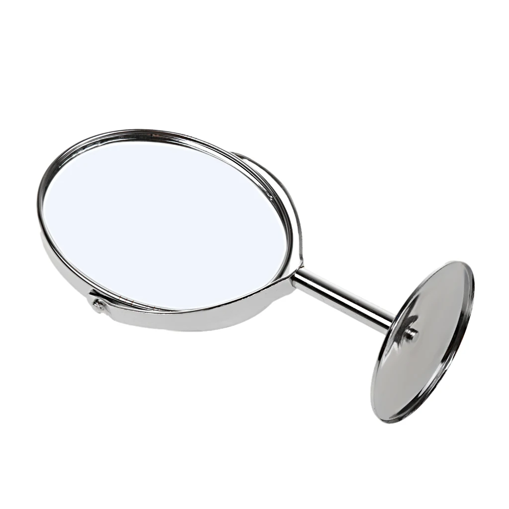 New Arrive Free Stand Double Sided Makeup Cosmetic Mirror 1X 2X Magnifying Stand Mirror High Quality Stainless Steel & Glass