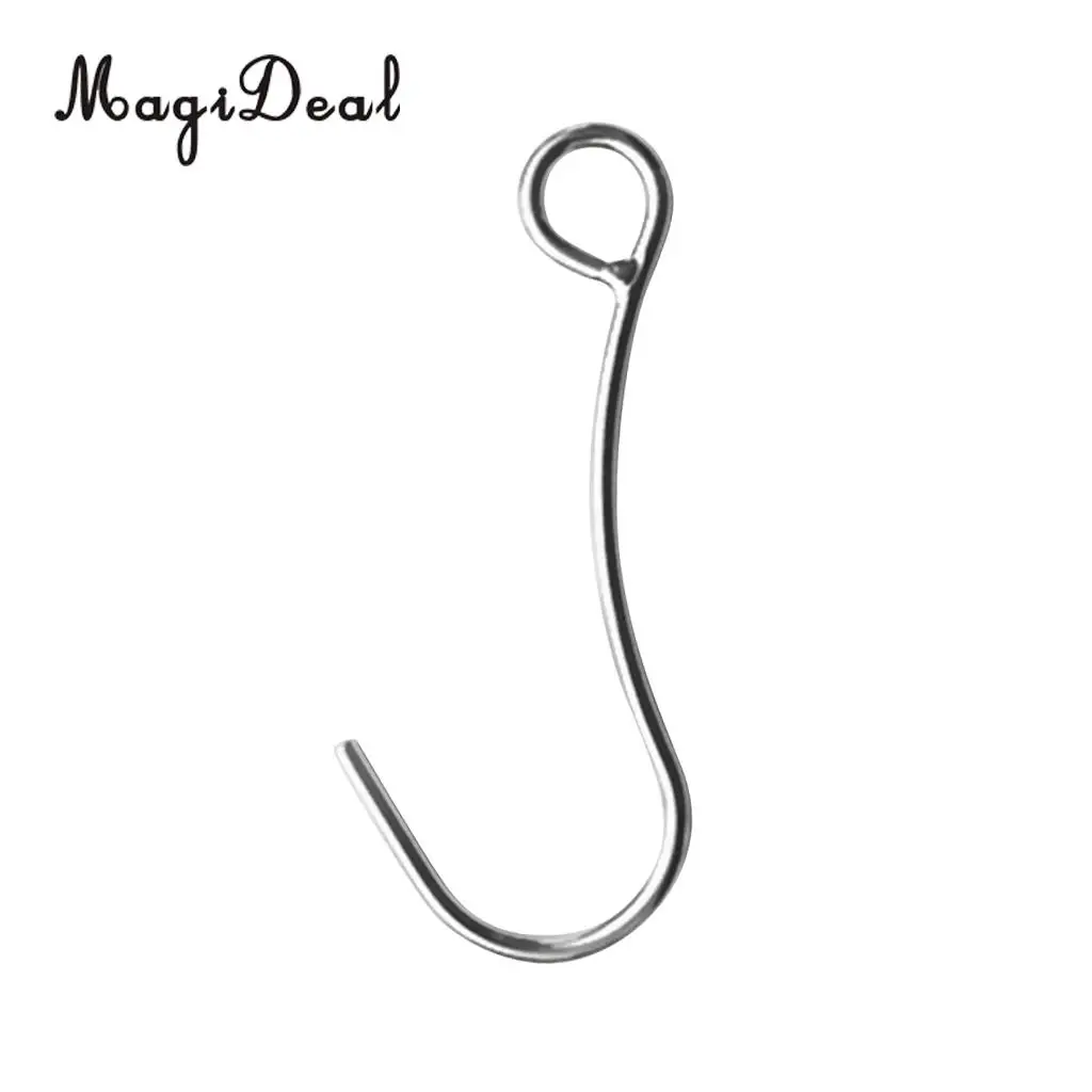 MagiDeal Heavy Duty Stainless Steel Scuba Dive Current/Drift Diving Reef Single Hook 15cm Safety Underwater Sport Equipment Acce