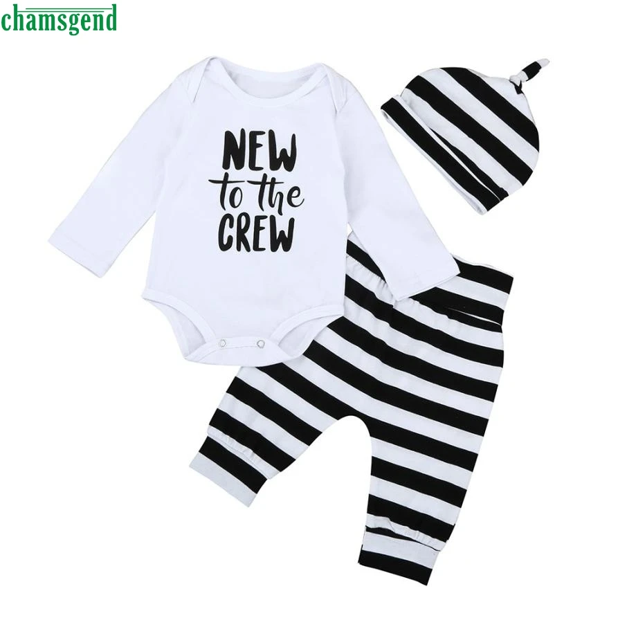 New Dropship Cute Fashion Newborn Kids Baby Girl Boy Outfits Clothes