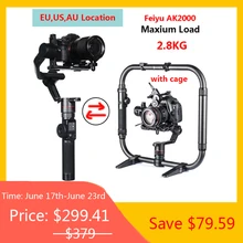 FeiyuTech Feiyu A1000 3 Axis Handled Gimbal Stabilizer for Sony a6500 a6300 GoPro Hero 5,Feiyu AK2000 Gimbal for Mirrorless DSLR feiyutech a1000 3 axis gimbal handheld stabilizer for nikon sony canon mirrorless camera gopro action cam smartphone 1 7kg load