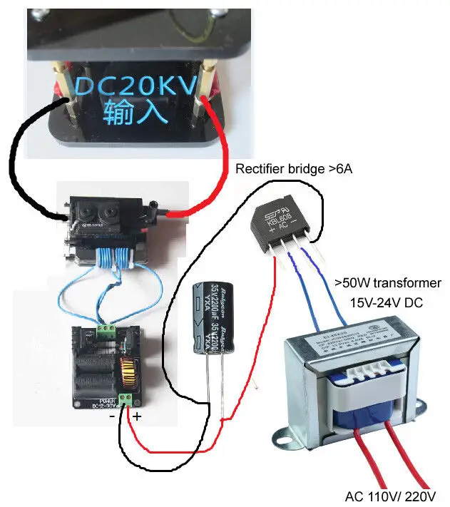 10-этап Маркса генератор Tesla дуговой генератор импульсов Lightning набор "сделай сам" для звс обратного хода Драйвер доска/завод деталя катушка зажигания