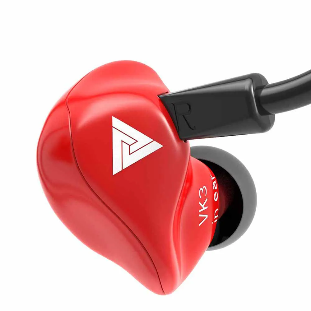

Original QKZ VK3 In-ear Wired Earphone For Mobile Phone Earphones 3.5mm In Ear Sport Micro Earphone For iPhone Xiaomi With Mic