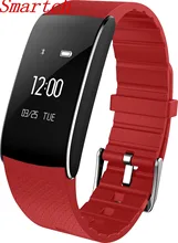 Smartch A86 сердечного ритма крови Давление часы Пульс монитор Smart Band фитнес-браслет трекер активности браслет ped