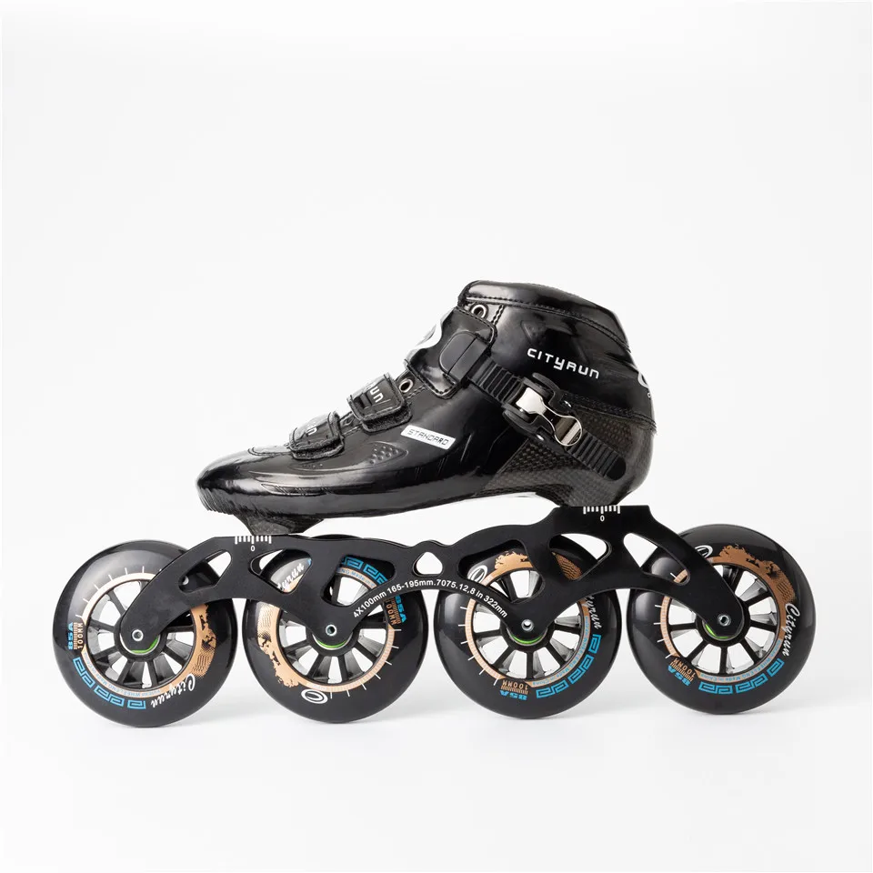 Japy Cityrun скоростные роликовые коньки из углеродного волокна, профессиональные коньки для соревнований, 4 колеса, гоночные коньки