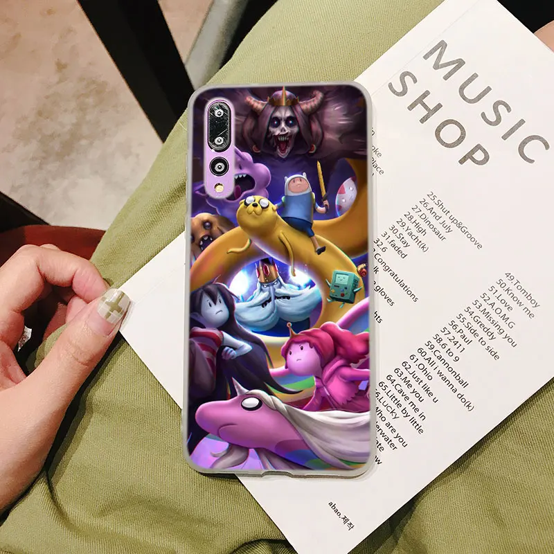 Силиконовый чехол для телефона Adventure Time Finn Jake для huawei P Smart Plus P30 P20 P10 P9 P8 Lite mate 20 10 Pro Lite Nova 3i Cov