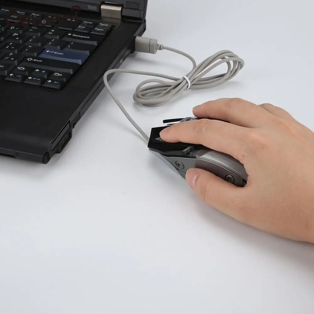 USB Проводная оптическая мышь 7 цветов светодио дный огни превратил 1200 Точек на