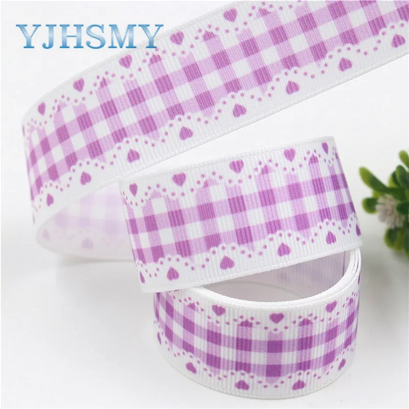 I-19603-1361, 25 мм 1 ''мультфильм напечатанный grosgrain лента упаковка дизайн, DIY аксессуары материалы ручной работы - Цвет: I-19603-1365