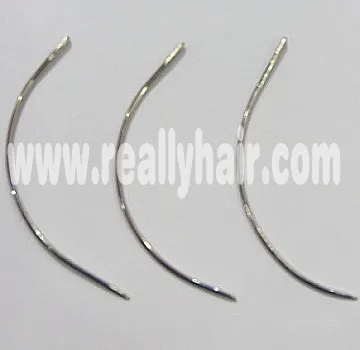 

C type Needle of Weaving / Human Hair Weft Extension Weaving Tools 144pcs