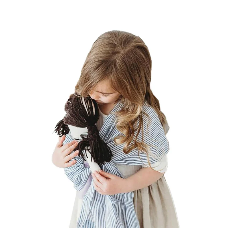 Детская сумка для куклы кукольный домик спереди и сзади игрушечное кольцо слинг для детей подарок для малышей в полоску с цветочным принтом
