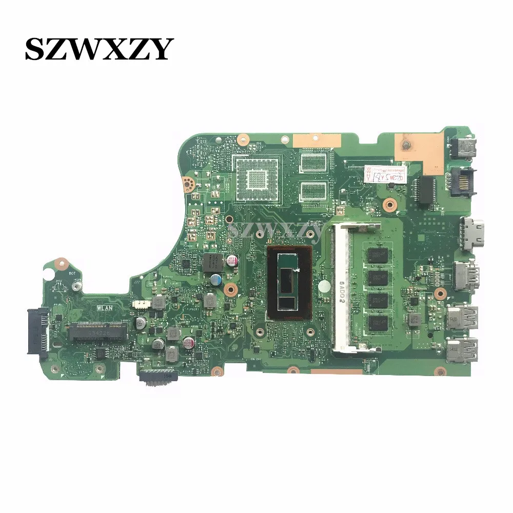 Original For ASUS X555LA X555LD Laptop Motherboard i3-4010 Processor 4GB RAM PN:60NB0650-MB2110 DDR3L REV:3.1 3.3 3.6 | Компьютеры и