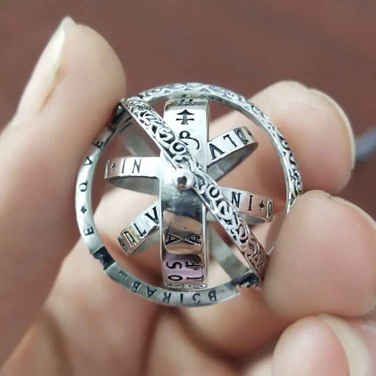 Астрономический телескоп кольцо 16th Пособия по немецкому языку Armillary 925 пробы