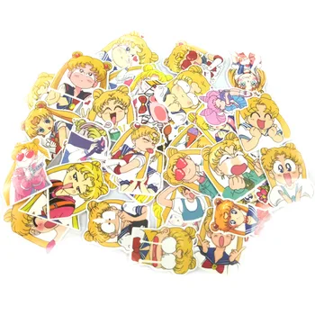 

40pcs Creative Cute Self-made Pretty guardian Sailor Moon Scrapbooking Stickers /Decorative Sticker decoration /paper stickers