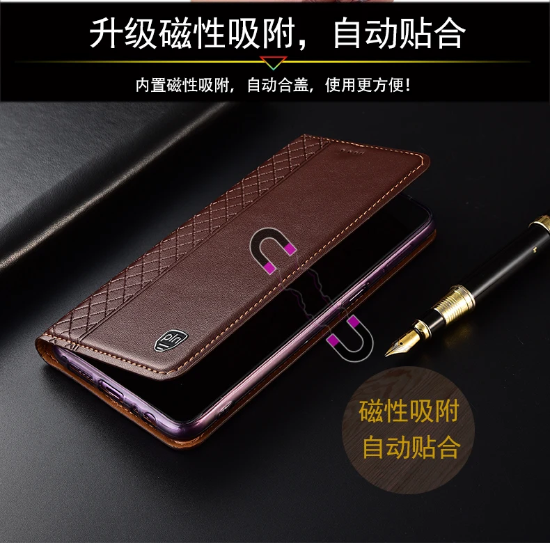 TZ14 из натуральной кожи Футляр для телефона с отделением для карт для huawei Honor 8X(6,5 ') чехол для телефона для huawei Honor 8X случае