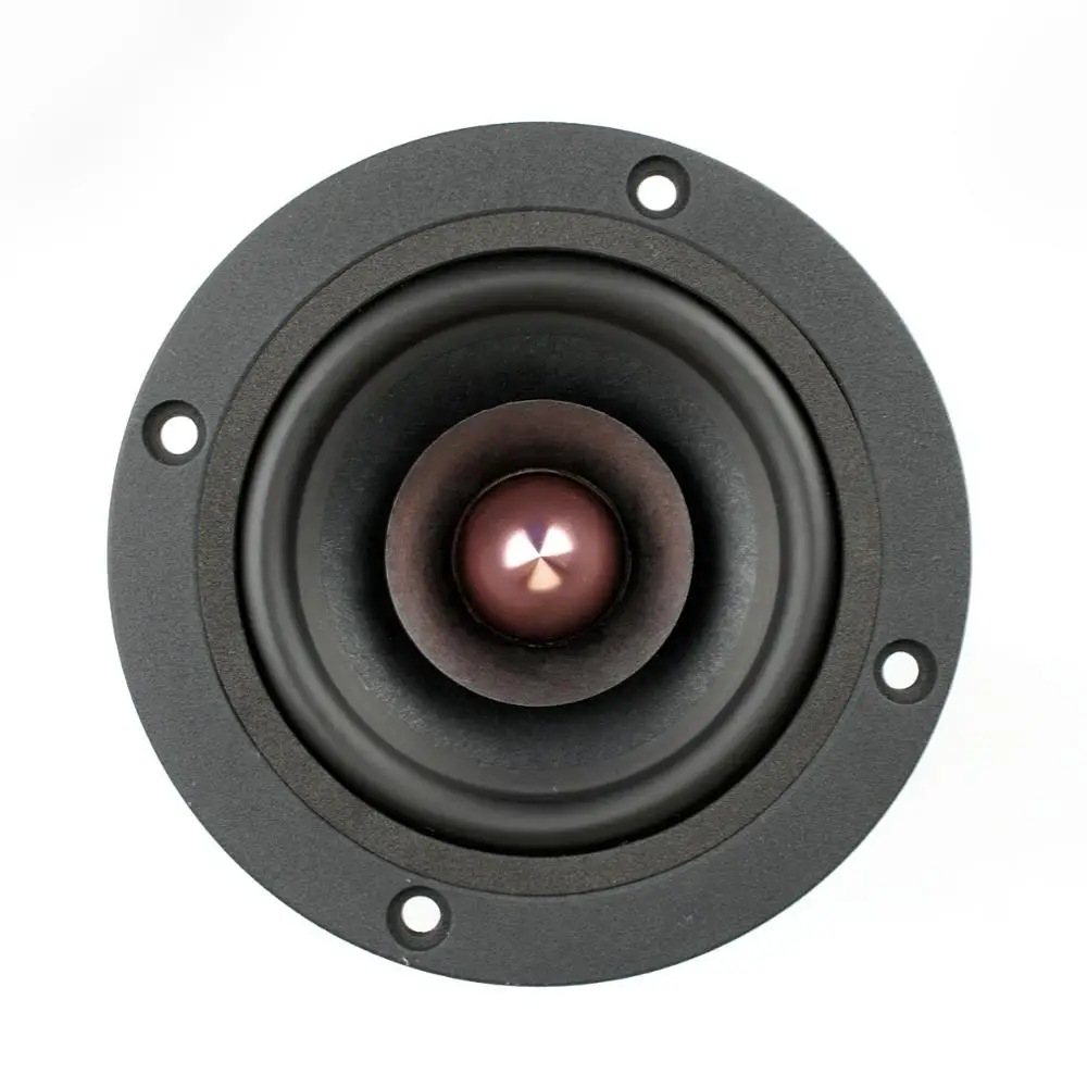 

2PCS Aucharm New 3'' Full Frequency Speaker Driver Unit Neodymium Magnets Casting Aluminum Frame Black Mixed Paper Cone 8ohm 20W
