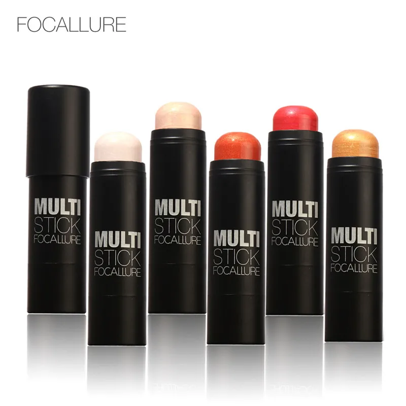 2018 new FOCALLURE Face Makeup Foundation Stick Concealer Creamy Perfect Cover Oil-control Smooth Base Blusher Sticke | Красота и