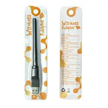 150 Мбит/с мини WiFi приемник ключ беспроводной USB WLAN сетевой адаптер карты Антенна для ПК ноутбук набор верхней коробки аксессуары