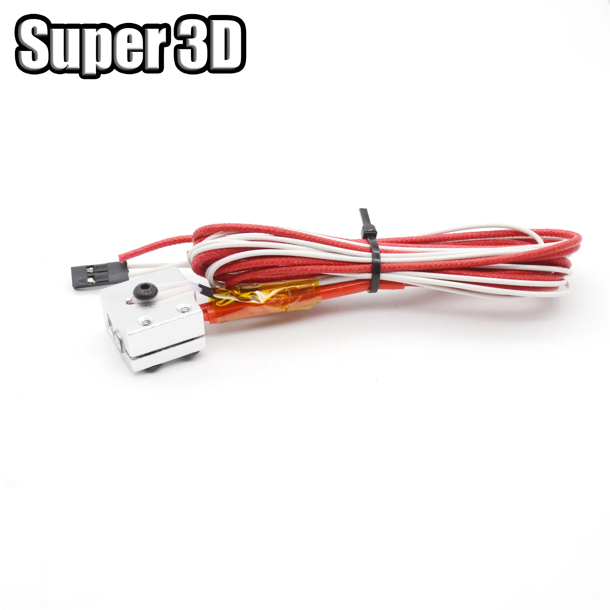 3D printer Heater cartridge + Thermistor + Heating block Volcano Reprap