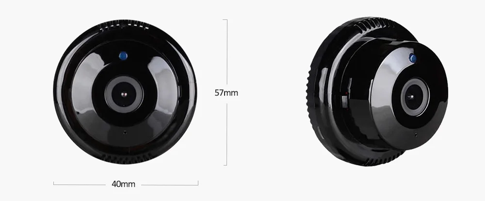 mini ip camera wide angle fisheye panoramic