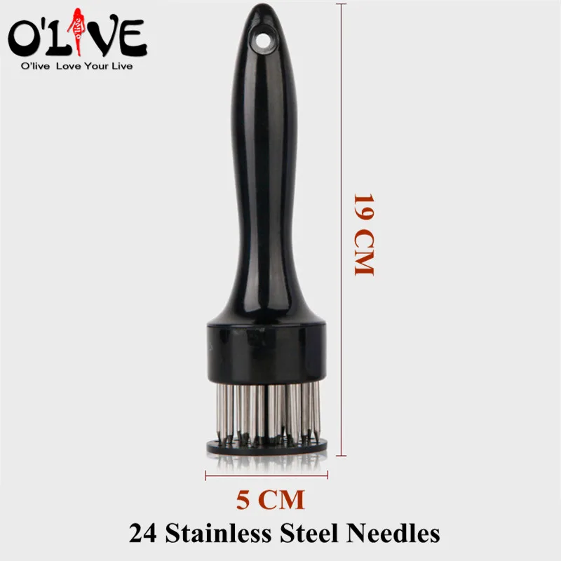 Нержавеющая сталь Мясо Tenderizer игла Молотки для взбивания мясо суставы куриное