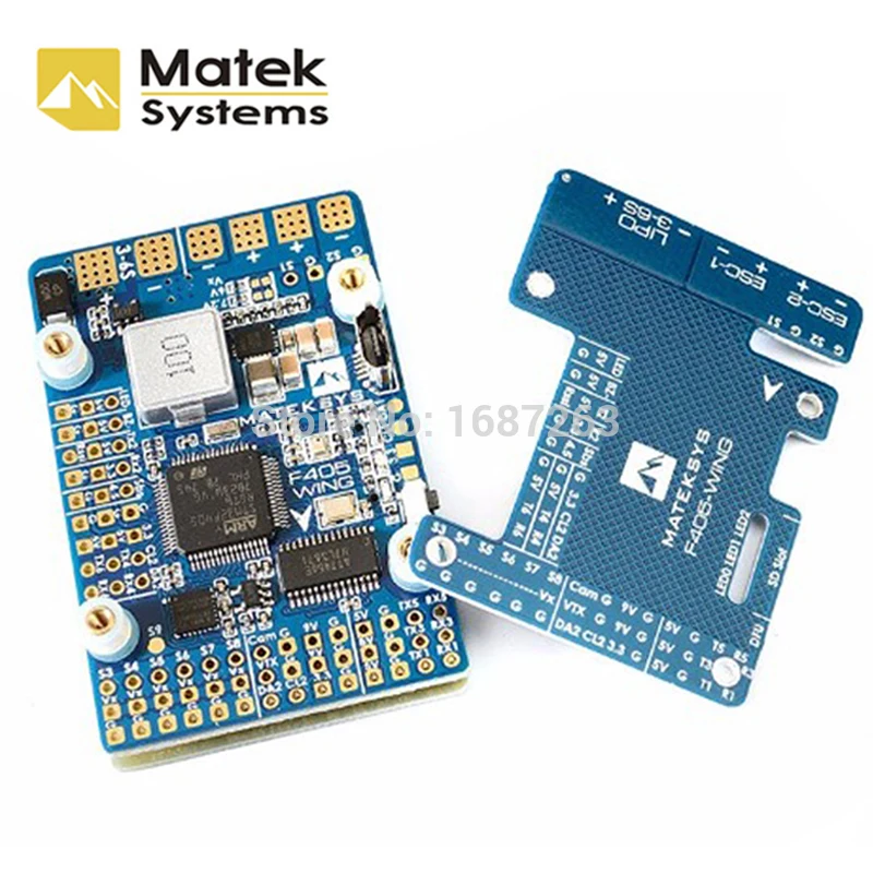 Matek System F405 WING плата контроллера полета встроенный инвертор для SBUS входного