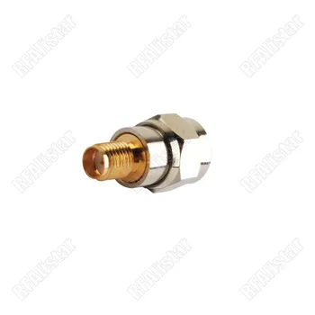 

50 Pieces SMA-F Adapter SMA Jack Female to F Type Plug Male straight RF Coaxial Adapter