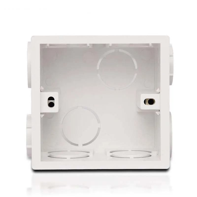 

Wall Switch Socket Bottom Box 86 Type Square Type Dark Line Box High Strength Junction Box