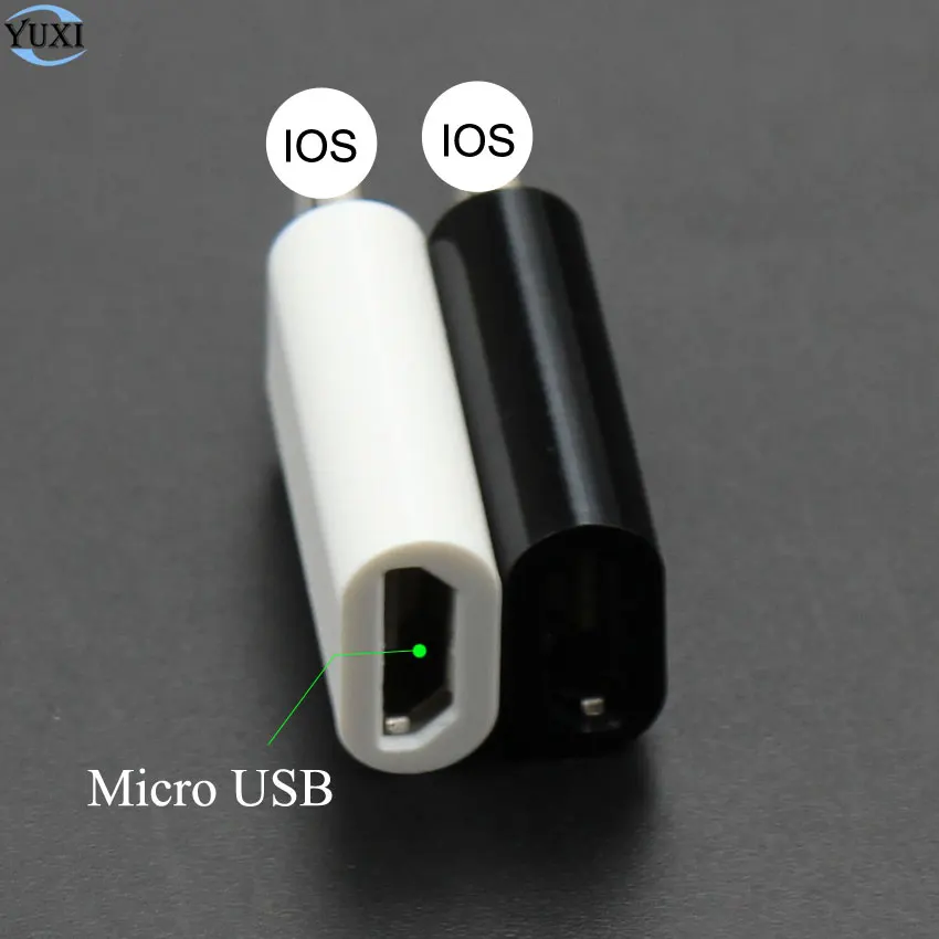 Адаптер зарядного устройства для iPhone 2 шт. переходник мама папа с Micro USB/Type C 6 6s 7 8 Plus